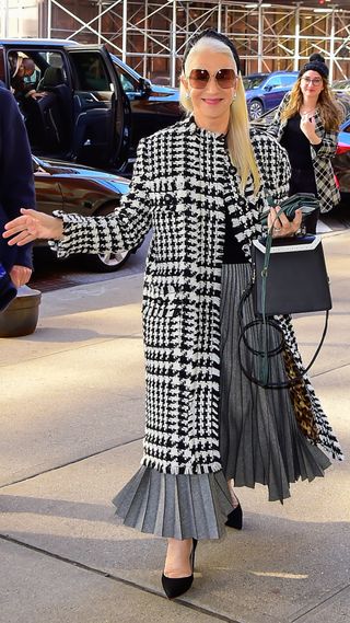 Helen Mirren is seen on March 16, 2023 in New York City.