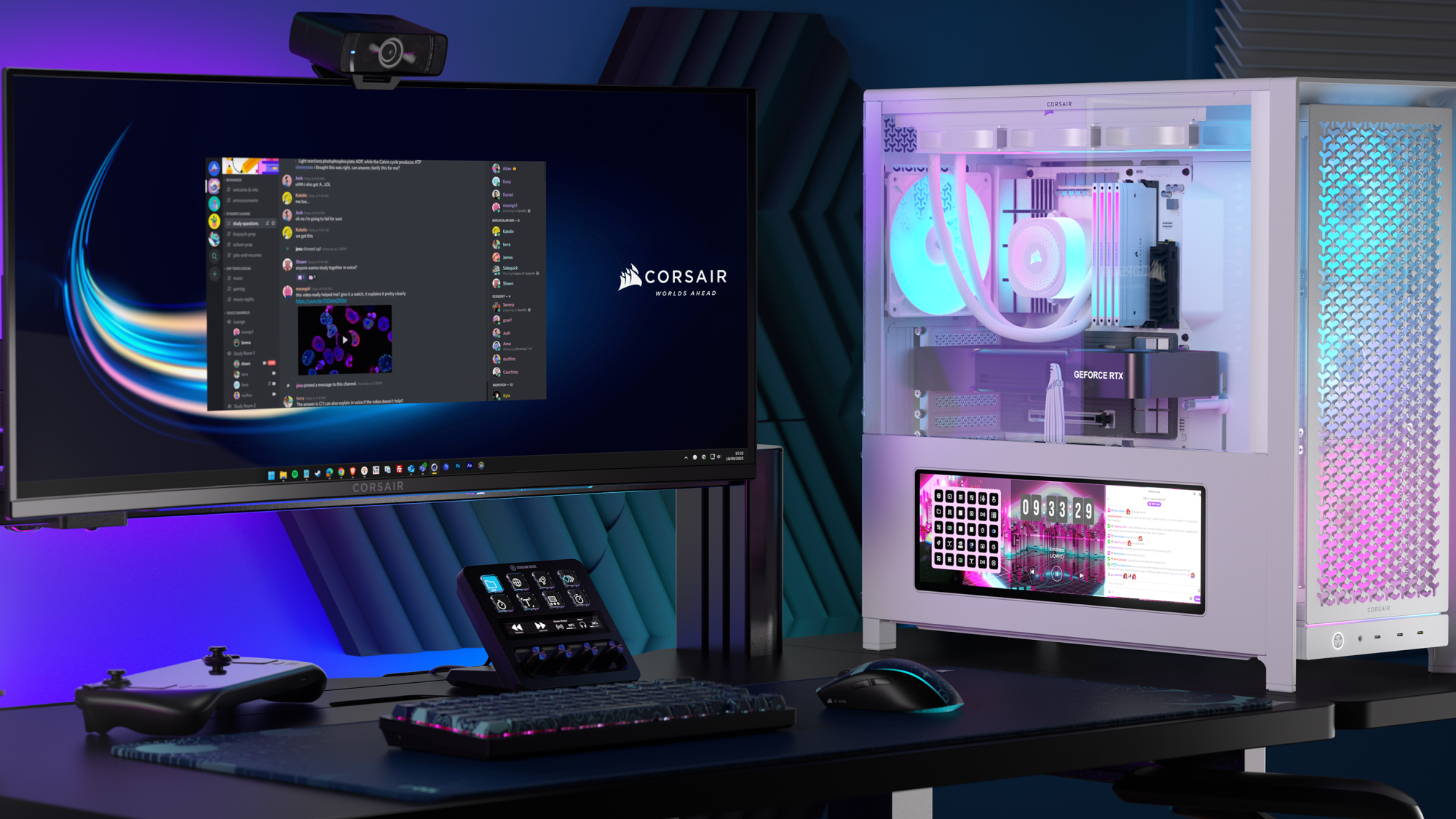 corsair screen and device