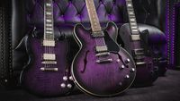 Gibson dark purple burst