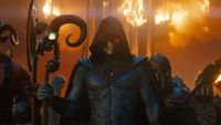 Jared Leto stars as 'Skeletor' in MASTERS OF THE UNIVERSE.