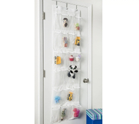 24-Pocket Over-Door Shoe Organizer | $19.99 at QVC