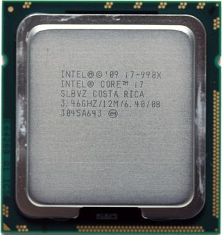 Retail Core i7-990X up front