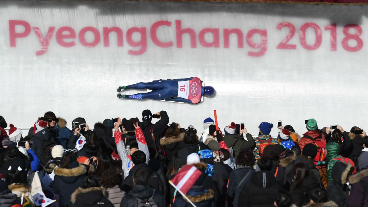 Dom Parsons Winter Olympics men&rsquo;s skeleton