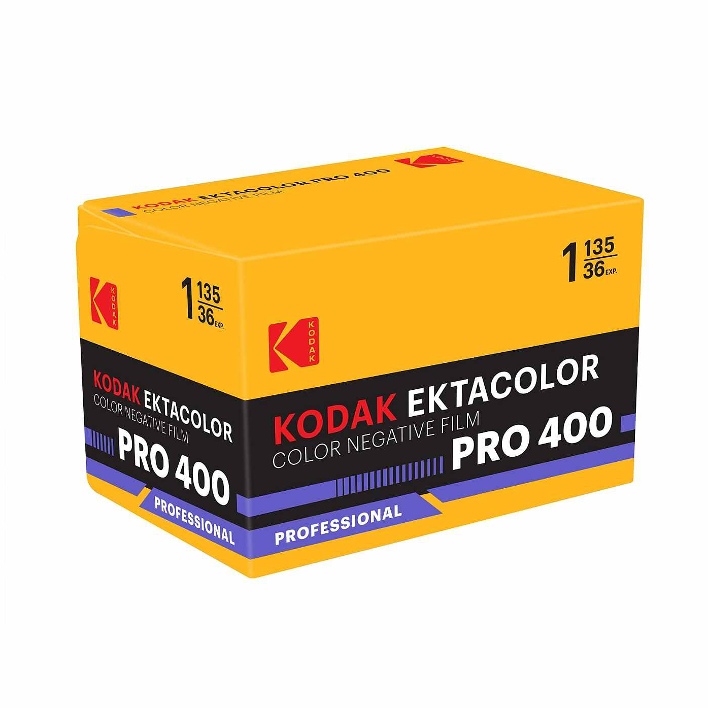 Kodak Ektacolor film in the box