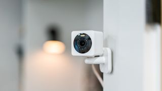 Wyze Cam OG attached to wall