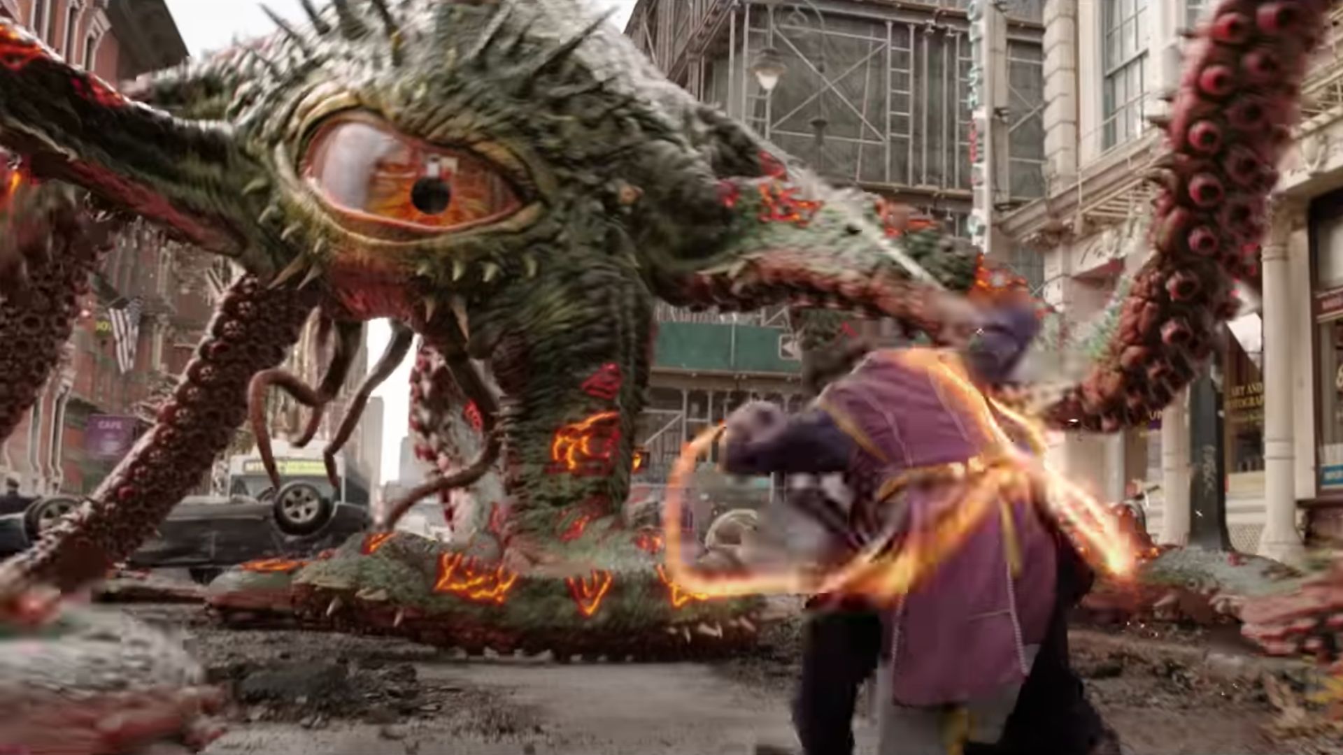 Shuma-Gorath in the trailer for Doctor Strange in the Multiverse of Madness