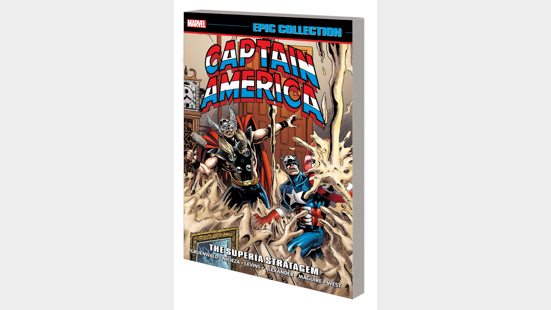 CAPTAIN AMERICA EPIC COLLECTION: THE SUPERIA STRATAGEM TPB – NEW PRINTING!