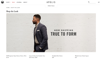 Finding things that go together can be tough, so Apolis does it for you