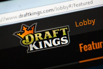 Draft Kings website logo.