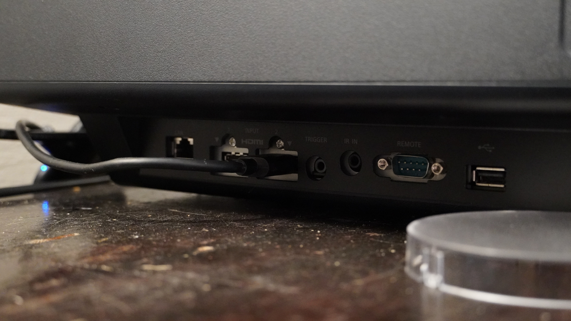 Sony Bravia Projector 7 rear panel ports