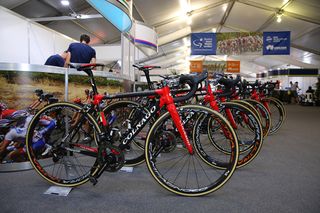 A fleet of Colnago C60s for UAE Abu Dhabi