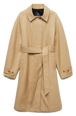 Tie Belt Trench Coat