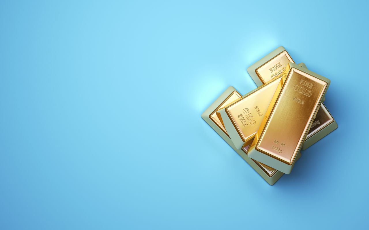 image of gold bars