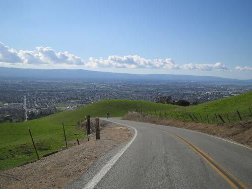 The good weather makes it a little easier to get to the top