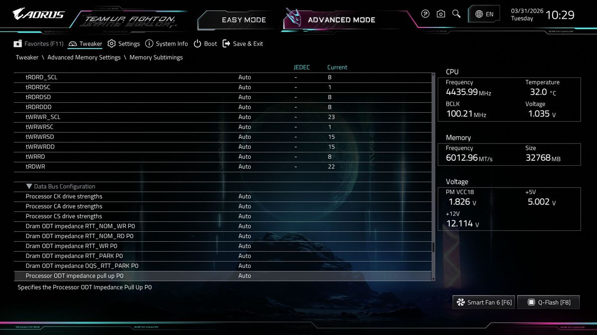 Gigabyte X870E Aorus Xtreme X3D AI Top - BIOS
