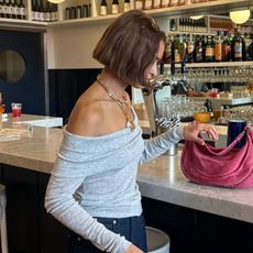 Caitlin Miyako wearing an Air-Dried Bob