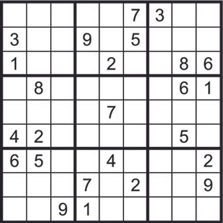 Sudoku puzzle