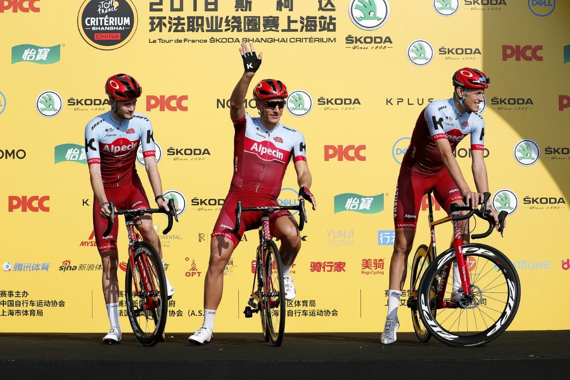 Marcel Kittel lead the Katusha-Alpecin team