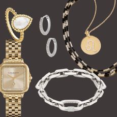 a selection of jewellery gifts from the article