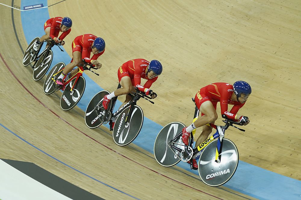 China in the team pursuit