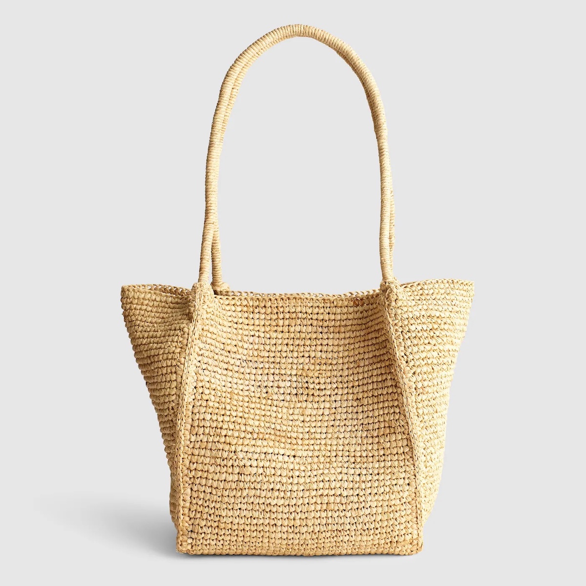 madewell, The Lexington Small Tote in Raffia