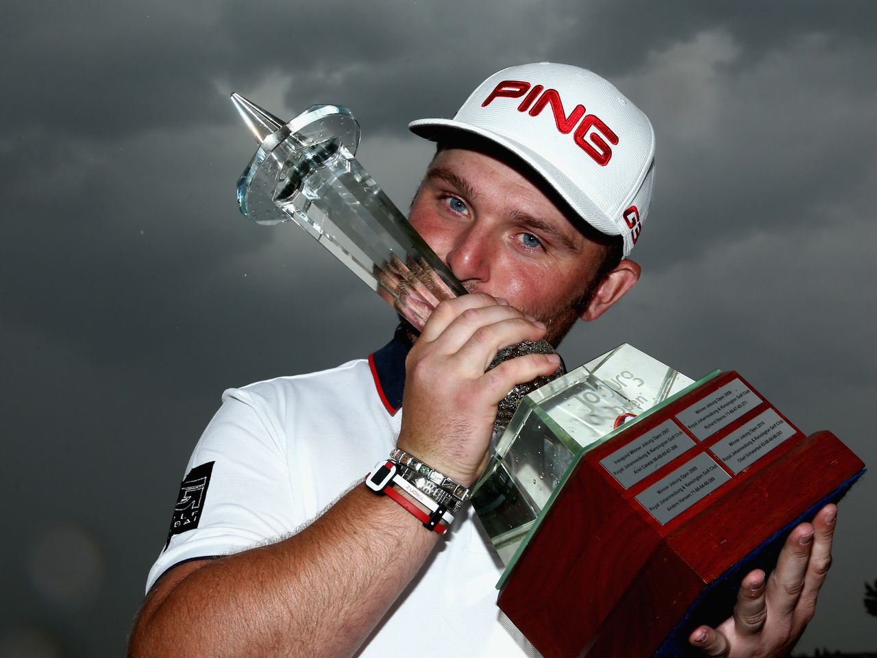 Joburg Open Andy Sullivan trophy