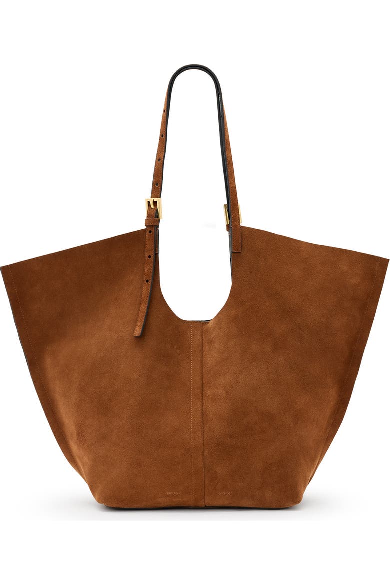 Ara East West Suede Tote