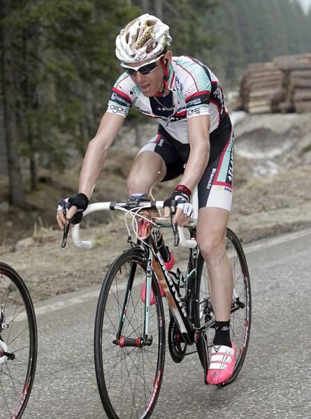 Riccardo Ricc&ograve; (Flaminia Ceramica) races during stage four of the Giro del Trentino