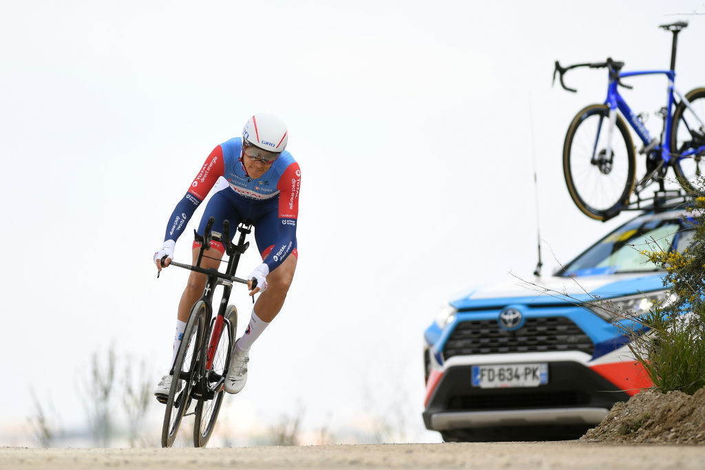 MIJAS SPAIN FEBRUARY 23 Niki Terpstra of The Netherlands Team Total Direct Energie during the 66th Vuelta a Andaluca Ruta del Sol 2020 Stage 5 a 13km Individual Time Trial from Mijas to Mijas 672m VCANDALUCIA UCIProSeries ITT on February 23 2020 in Mijas Spain Photo by David RamosGetty Images