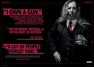 A Perfect Circle spread in Metal Hammer magazine