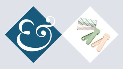 Sage green and taupe jar openers with matching gift boxes