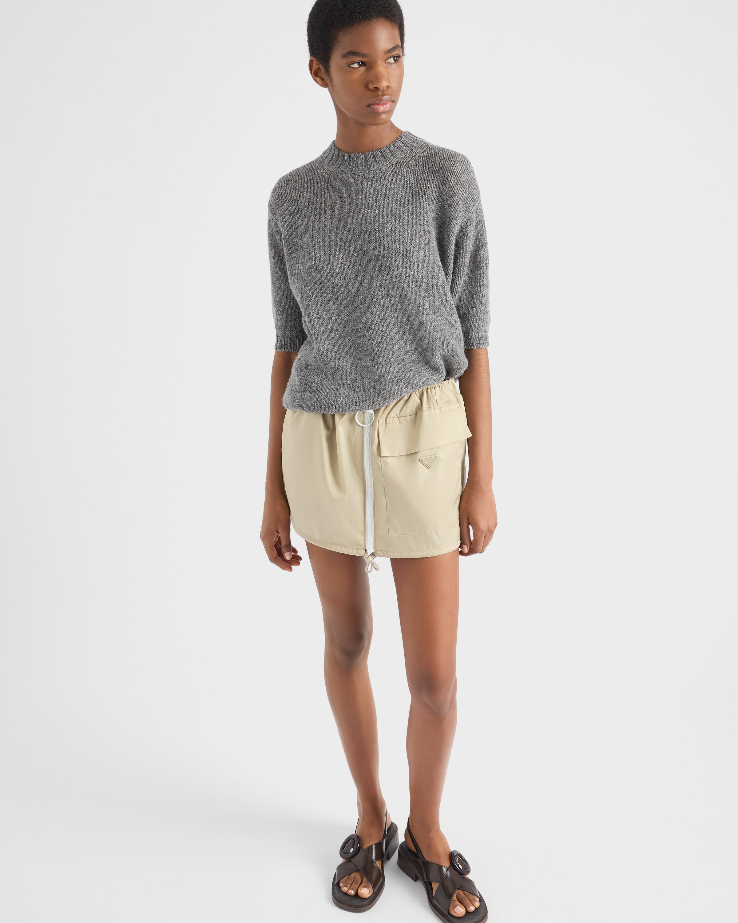prada, Re-Nylon Miniskirt