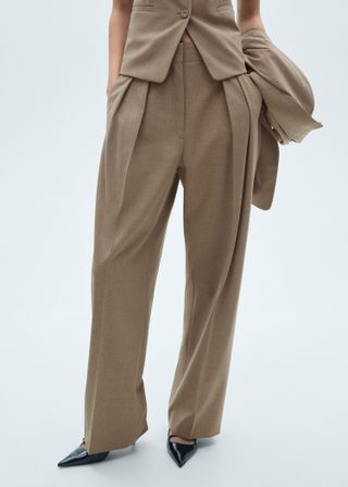 Wool Suit Pants