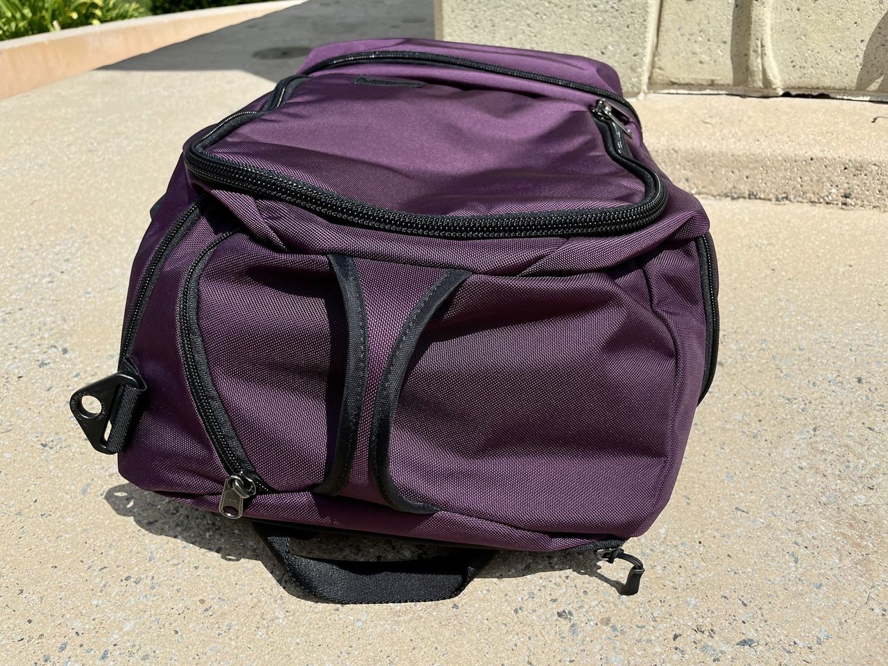 Tom Bihn Techonaut 30 Aubergine Grab Handles
