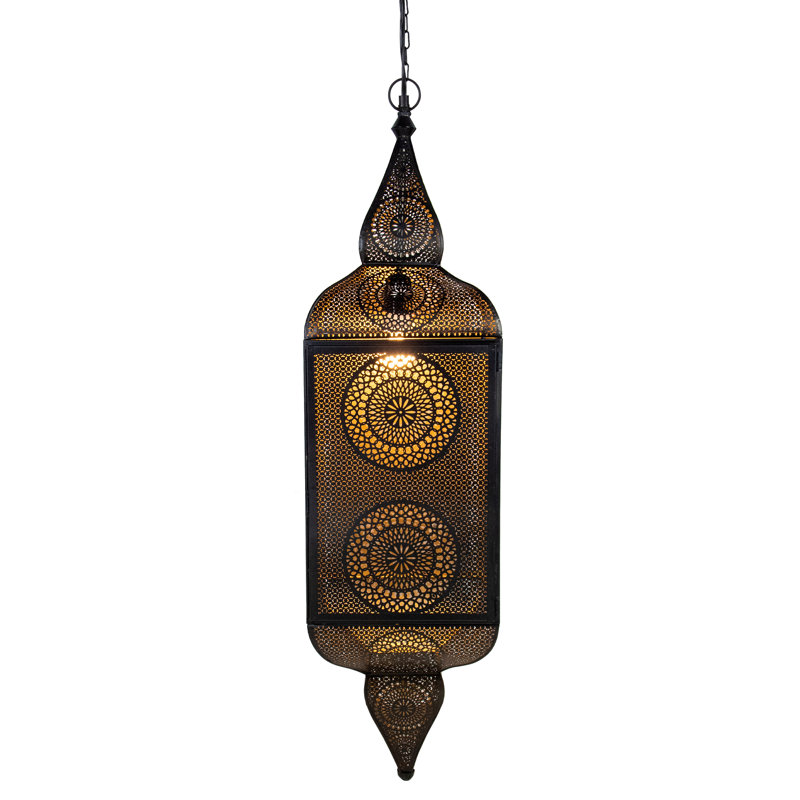 Northlight Seasonal 35&quot; Moroccan Style Hanging Lantern Ceiling Light Fixture &amp;amp; Reviews | Wayfair