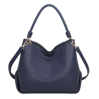 navy handbag