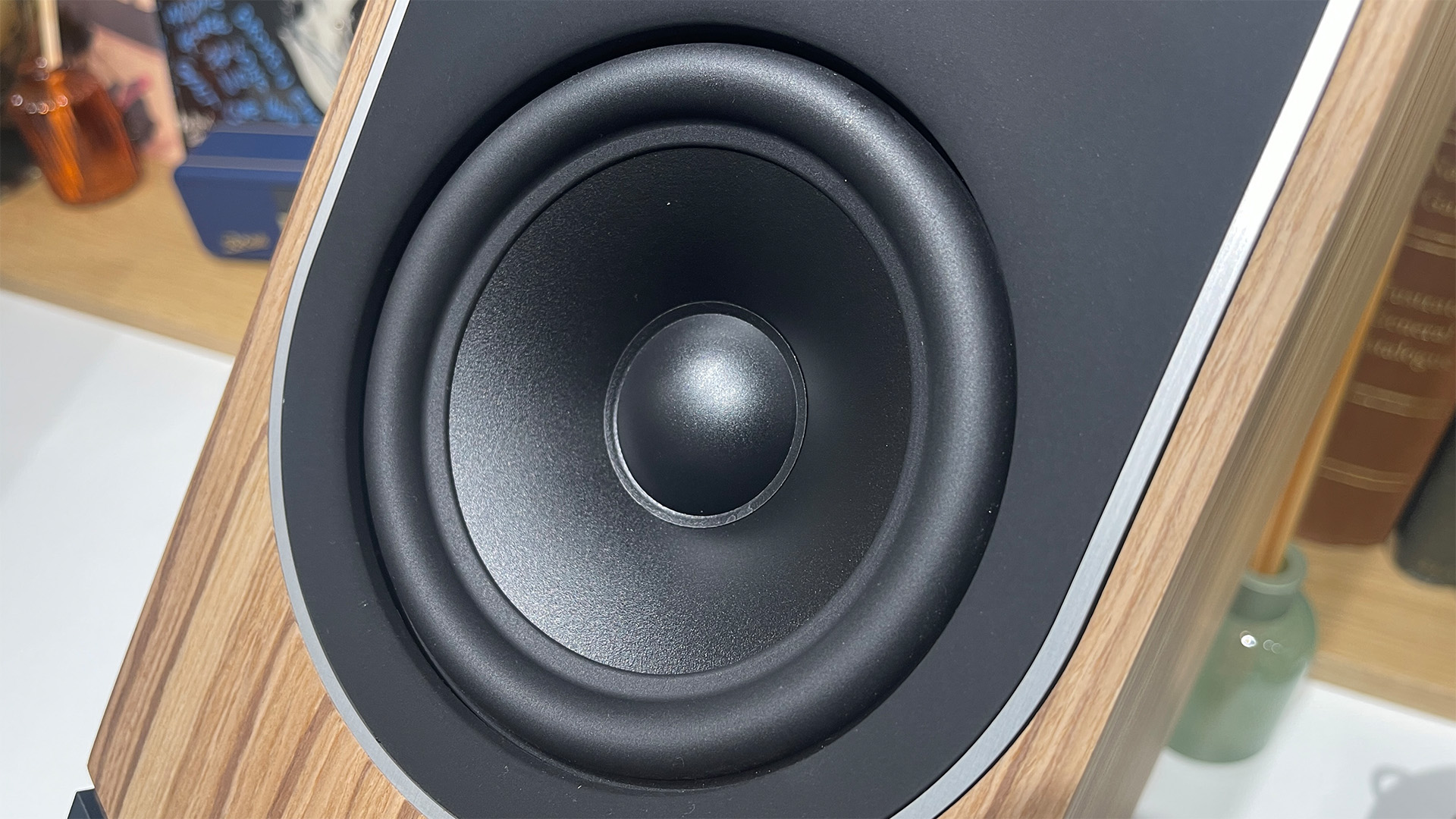 PMC Prophecy 1 standmount speakers detail of mid/bass unit