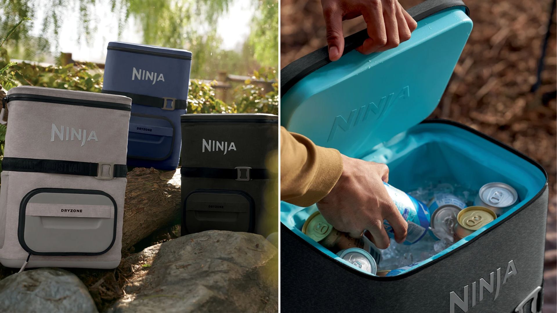 Ninja FrostVault Go 36-Can Backpack Soft Cooler