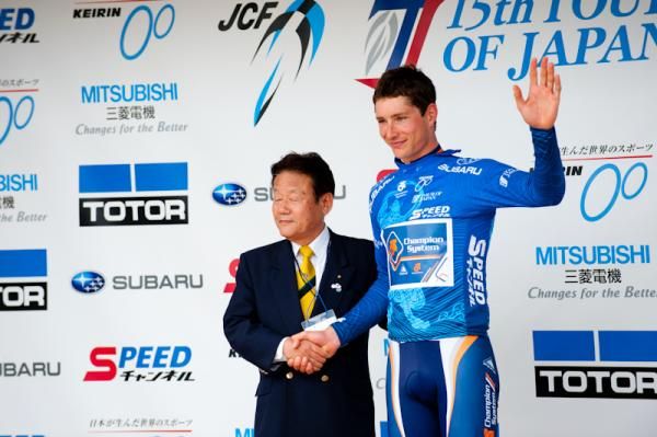 William Clarke (Champion System) leads the points classification