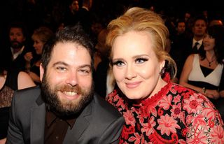 Adele and Simon Konecki attend the 55th Annual GRAMMY Awards
