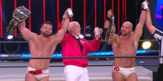 FTR and Tully Blanchard in AEW