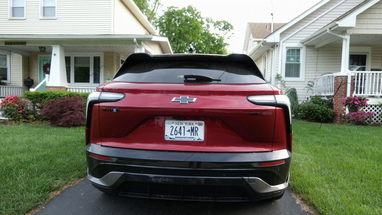 2025 Chevrolet Blazer SS trunk opening.