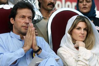 Imran Khan and first wife Jemima Khan