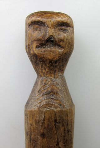 Wooden Eskimo Doll