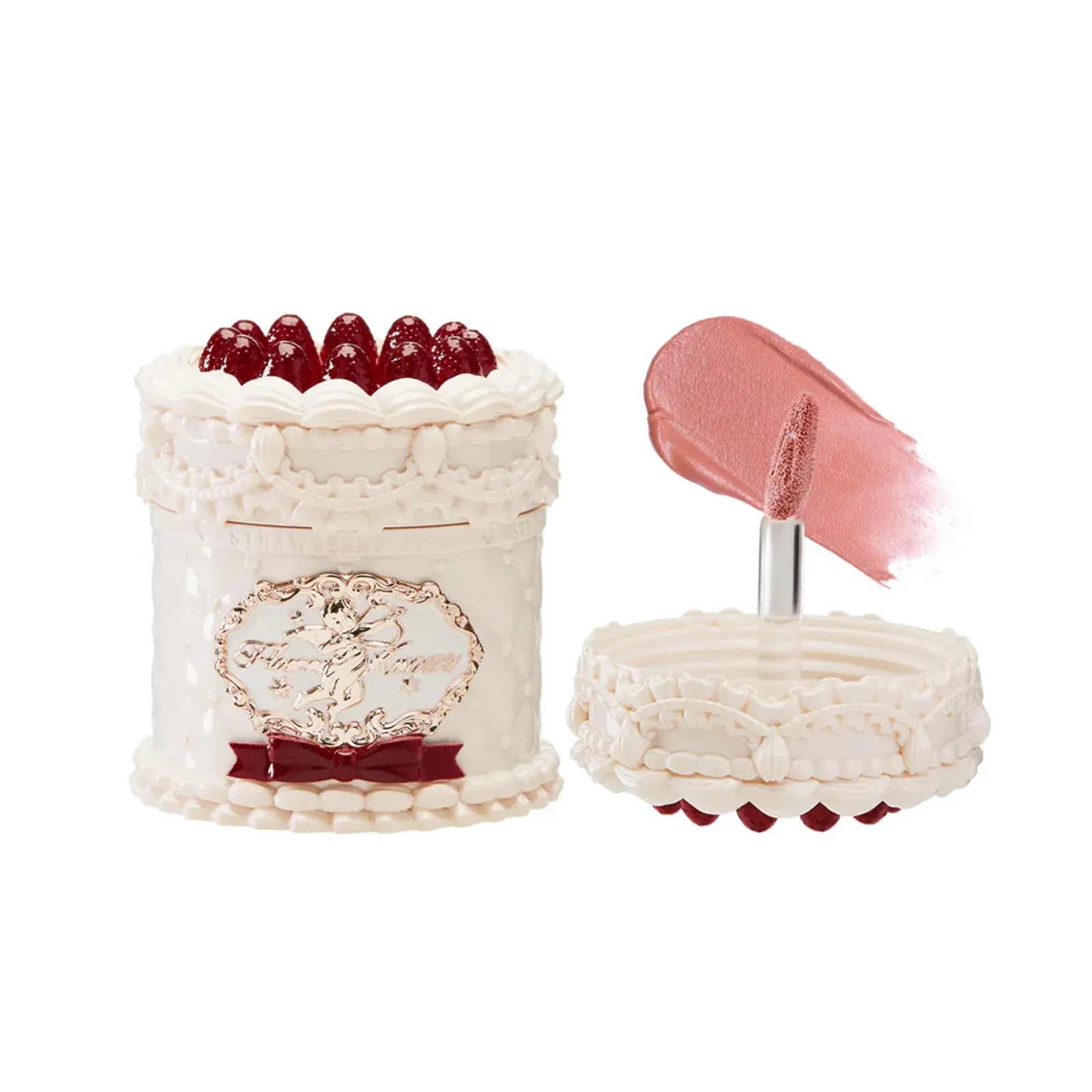 Flower Knows, Strawberry Cupid Cake Lip Cream in Souffl&eacute;