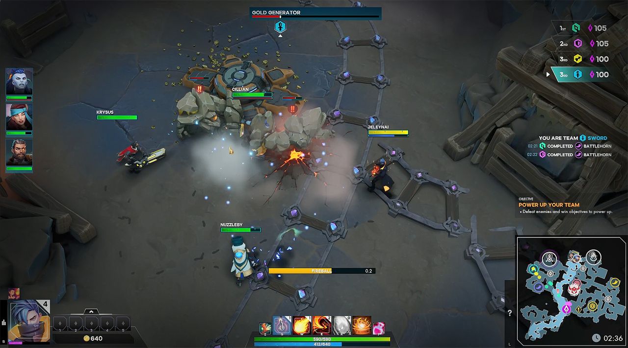 Evercore Heroes gameplay screenshot