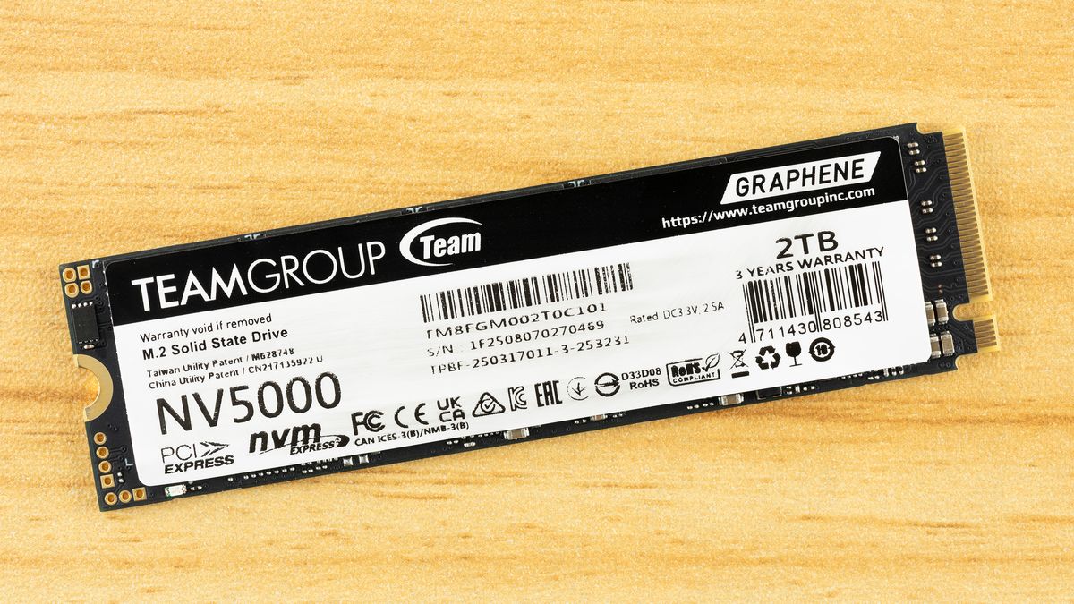 TeamGroup NV5000 2TB SSD Review: A Blast from the Past