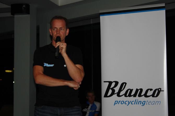 Blanco Pro Cycling manager Richard Plugge.