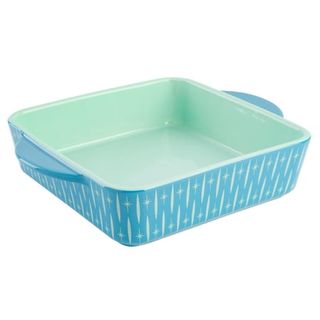 Wanda June Home Retro Renegade Teal 8x8 Stoneware Square Baking Dish by Miranda Lambert