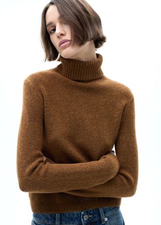 MANGO, Turtle Neck Sweater